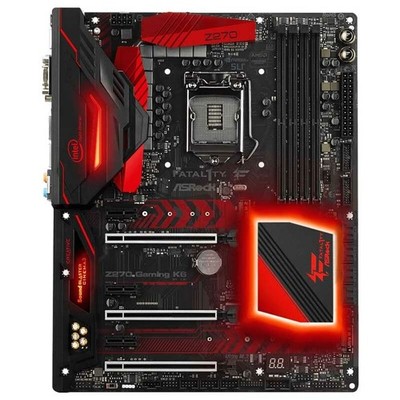 For Asrock Fatal1ty Z270 Gaming K6 Motherboard LGA 1151   Z270 Mainboard *pt