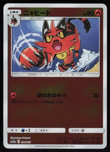 Torracat (Mirror Holofoil) 024/173: TAG TEAM GX Tag All Stars Pokemon TCG NM