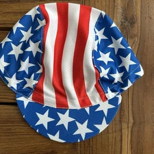 USA STARS & STRIPES HEX-TEK® Wicking Polyester Team Cycling Cap NEW !!