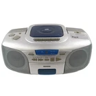 Vintage Aiwa CSD-A110 CD Stereo Radio Cassette Recorder Boombox Silver AM FM