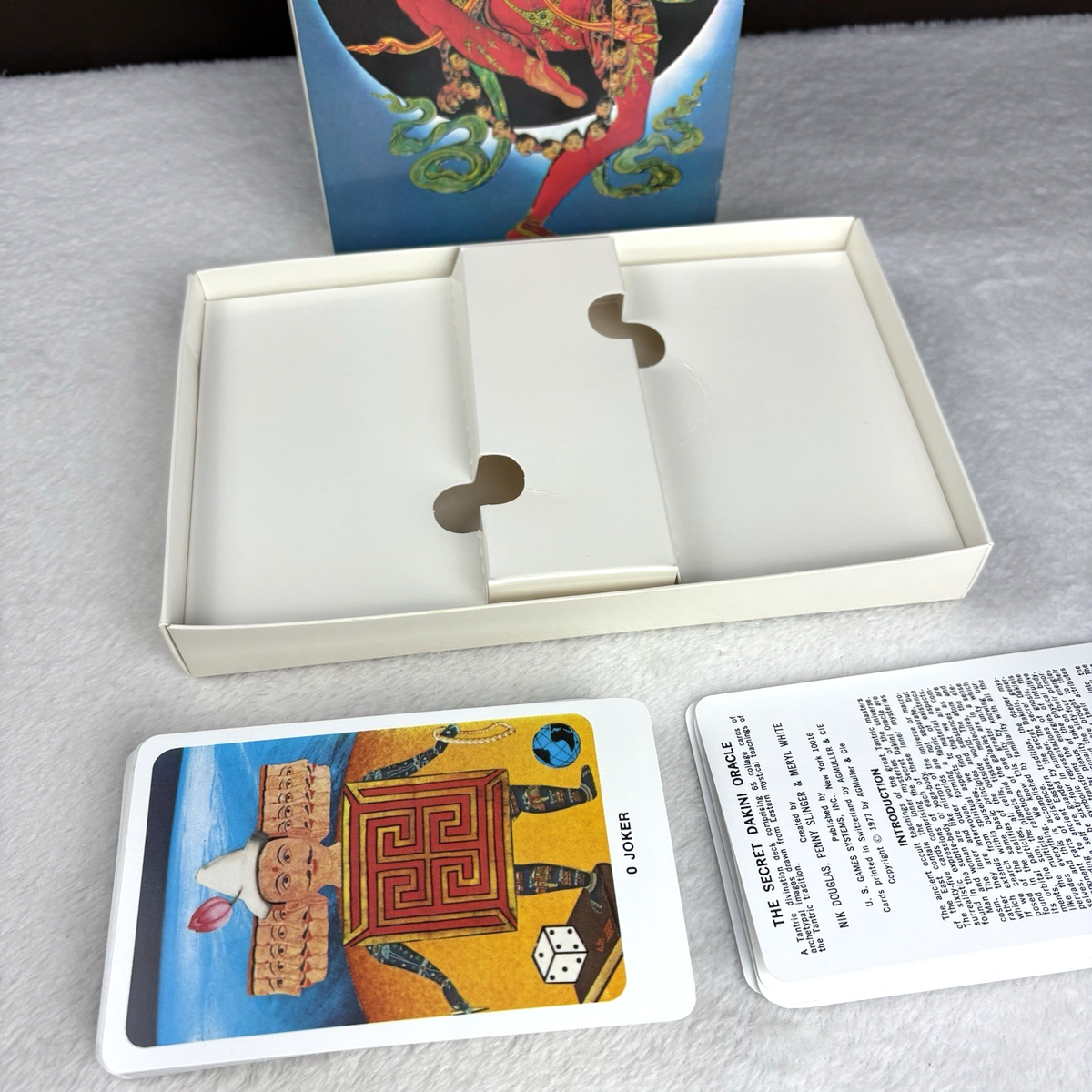 COMPLETE! Vtg 1977 Secret Dakini Oracle Tantric Divination Tarot