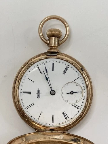 Antique ELGIN Pocket Watch, Pre-Owned, Doesn't Run, Missing Crystal (32-#107)