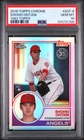 SHOHEI OHTANI 2018 TOPPS CHROME '83 ROOKIE RC #83T-6 PSA 10 GEM MINT! DODGERS!