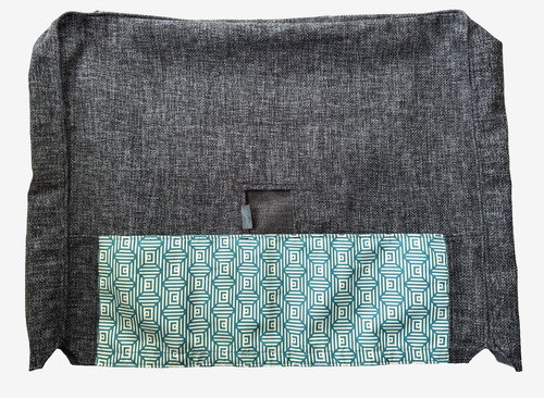 Lovesac Sactional Cover Carbon Crossweave - Side Cover - Series 6