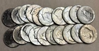 $ 10 FACE VALUE 1965-1969 40% SILVER  KENNEDY HALVES-AU/BU-FREE SHIPPING!