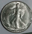 1941-1946 Walking Liberty Half Dollar 90% Silver Coin UNC BU Rare GEM WW2 ERA US