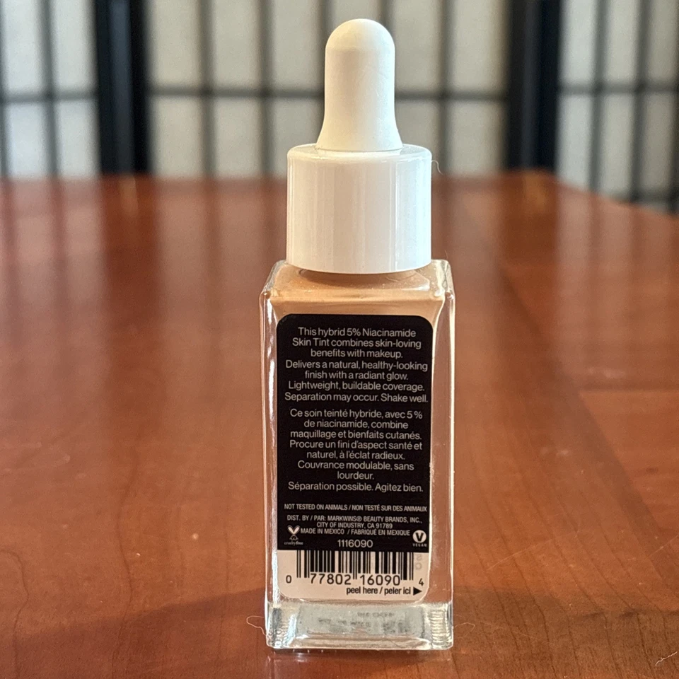 Wet n Wild Bare Focus Skin Tint 5% Niacinamide Hyaluronic Acid - LIGHT MEDIUM - Image 2 of 2