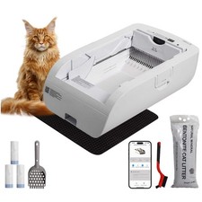 Smart Cat Litter Box Cat Litter Box Wide Opening