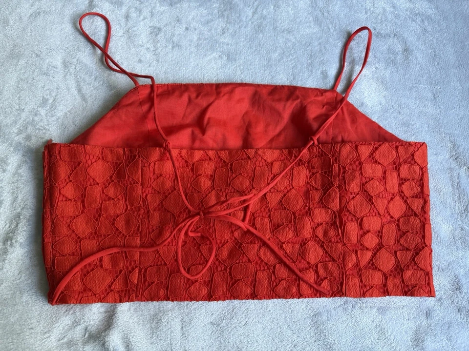 Top corto de encaje Banana Republic Geo talla 6 nuevo con etiquetas RT$100 Foto 4 de 4