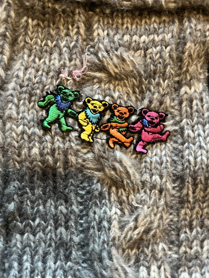 Custom Grateful Dead Thick Dog Sweater - Image 3 of 4