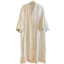 Nest Robe Off-White Long Dress Flare Cuffs One Size Fits Most -Shipping from Ja