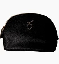 ZO Skin Health Travel Cosmetic Bag Black Lined EUC