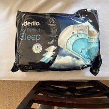 Derila Memory Foam Pillow Ergonomic Orthopedic Firm Support 50 x 30 x 10 cm