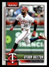 2026 Topps #255 Byron Buxton Card Minnesota Twins