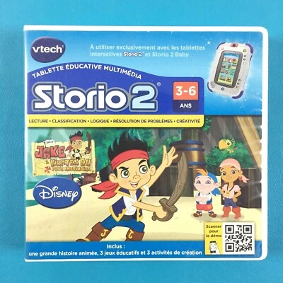 Jake et les Pirates Du Pays Imaginaires Jeu Storio 2, Baby, Storio 3, 3S et Max - Photo 1/4