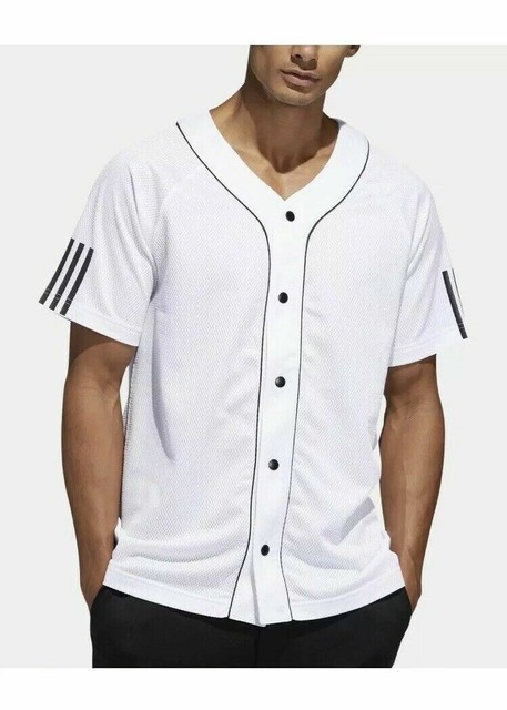 adidas black baseball jersey