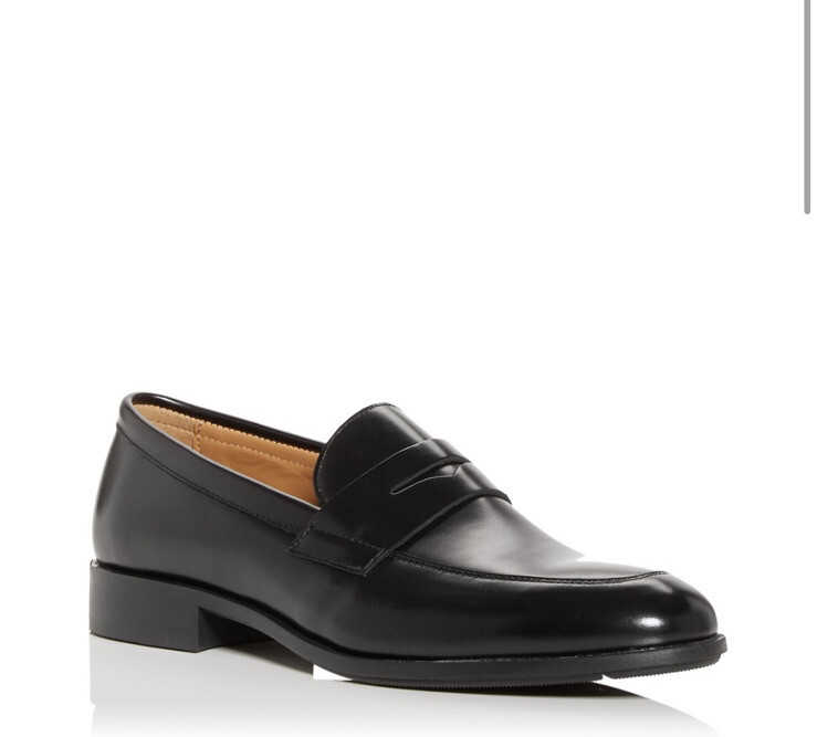 NEW Hugo Boss Eastside Men Slip On Driver Penny Loafer