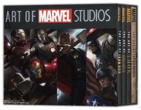 新品 ART OF MARVEL STUDIOS LIMITED EDITION MCU ART OF MARVEL STUDIOS BOOK SET W/ HARDCOVER HC SLIPCASE