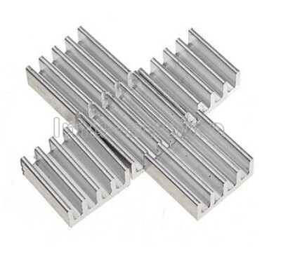 10PCS Aluminum 8.8x8.8x5MM Heat Sink for A4988 StepStick  Chip IC LED Power IC