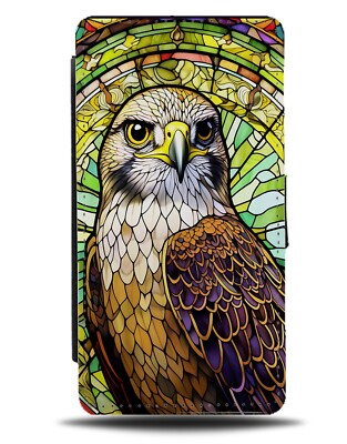 Wanderfalke Flip Wallet Case Falken Falknerei Weißkopfseeadler Adler Vogel DL87