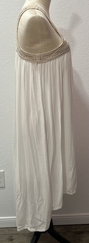 Chelsea & Violet Women's Off White Maxi Dress Sz Medium NWT - Picture 5 of 10