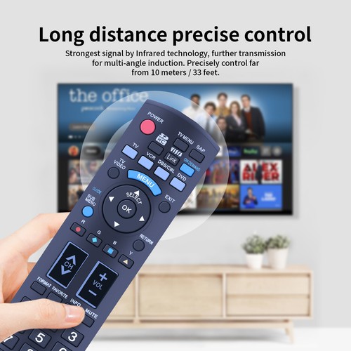 N2QAYB000294 Remote Control For Panasonic Viera Plasma TV TH-42PZ80Q TH-50PZ80 - Picture 7 of 7