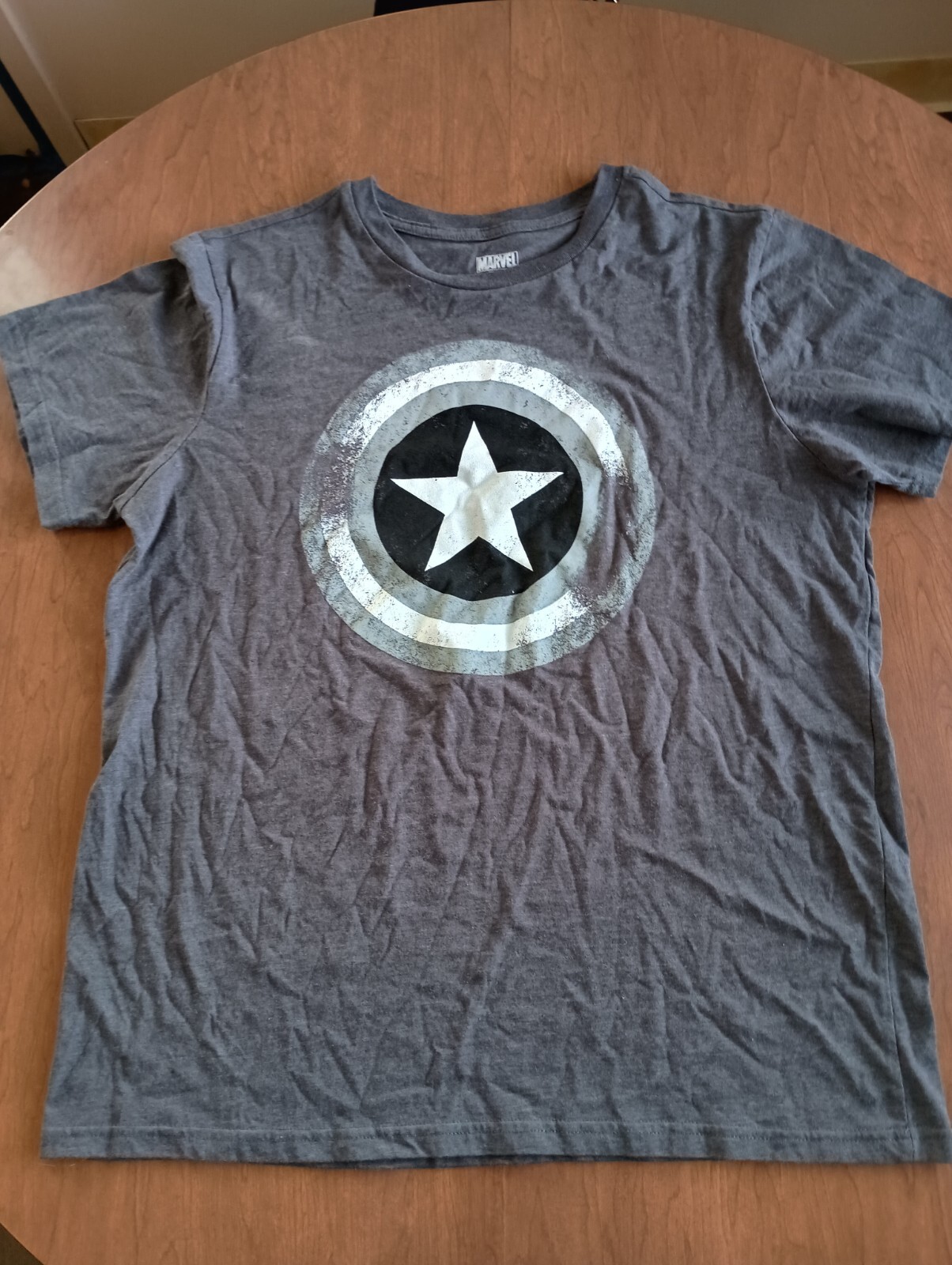 Marvel Captain America Men's Graphic Short Sleeve T-shirt Size XL