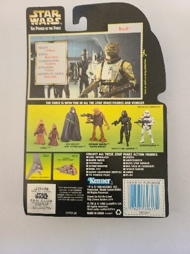 Modellino Star Wars Power of the Force Bossk 1996 con accs. Nuovo In Confezione - Foto 5 di 8