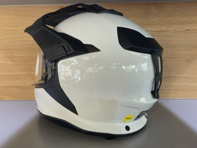GENUINE BMW MOTORRAD GS CARBON EVO LIGHT WHITE MOTORCYCLE HELMET