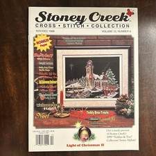 Stoney Creek Cross Stitch Collection Nov/Dec 1998 Vol 10 No 6 Light Of Christmas