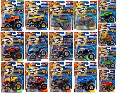 hot wheels monster truck collection