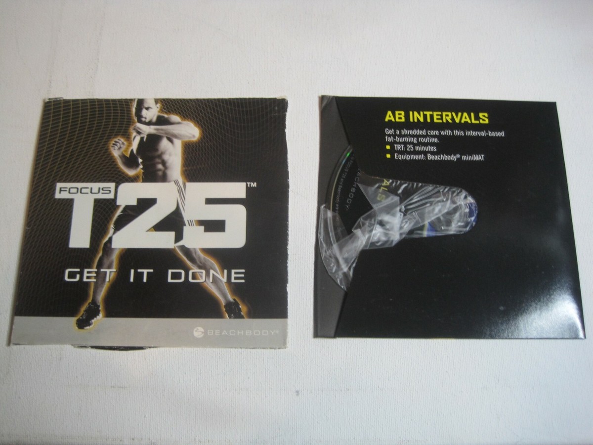 Beachbody Focus T25 Alpha & Beta Gamma Replacement Disc AB