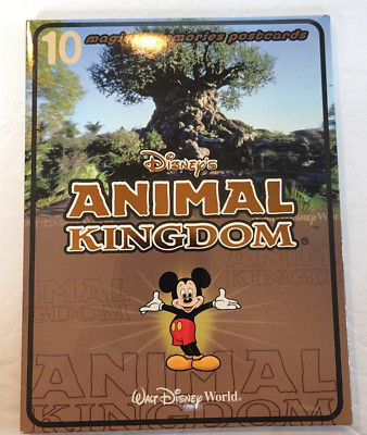 Lot of 10 Walt Disney World Animal Kingdom Postcards Mickey Goofy