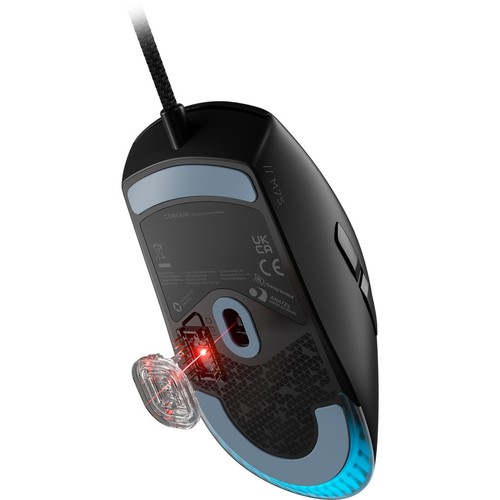 Corsair M75 Lightweight Schwarz Gaming Maus Kabelmaus 6 Tasten LED Beleuchtung - Bild 10 von 11