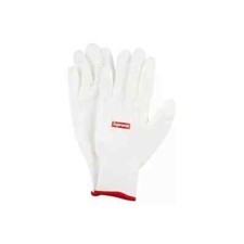 Brand New Sealed Supreme FW20 Rubberized Work Gloves Box Logo White