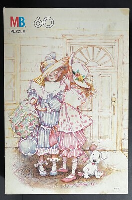 Vintage 1990 New & Sealed Milton Bradley Holly Hobbie 60 Pc Puzzle