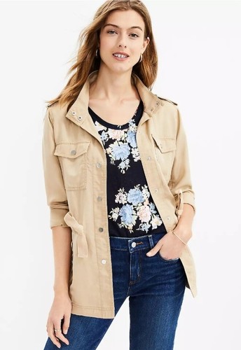 Petite M ~ Drawstring Utility Jacket 
