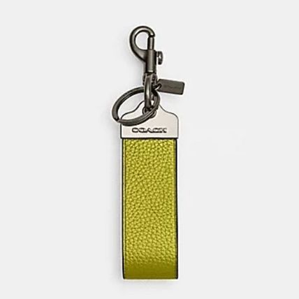 Coach Loop Key Fob~KEY RING~CHARM In Refined Leather CJ752 NWT