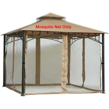 Replacement Mosquito Netting for Gazebo 12ftx12ft (Gazebo Mosquito Net Only)