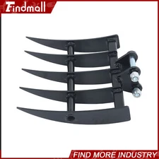 For One Ton to 1.5Ton Mini Excavator Small Digger Rake Attachments