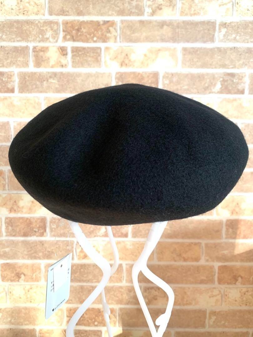 Vivienne Westwood Beret Hat Woman Orb Logo Black Size Vivienne Westwood Beret Hat Woman Orb Logo Black Size