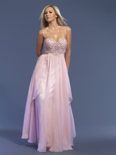 Dave and Johnny 7608 Pink Formal Gown Dress sz 15/16 NWT SALE!