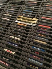 Nintendo NES Original Games [S - Z] - [Blemished] - Free Stickers