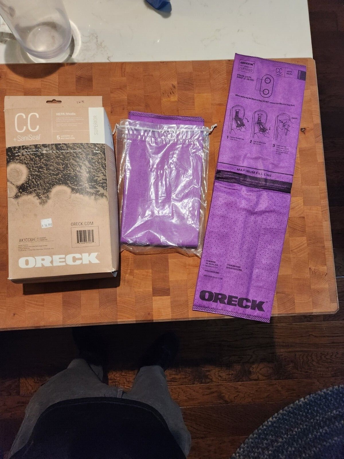 Oreck xl bags type cc New and open box bundle 30 bags in all eBay