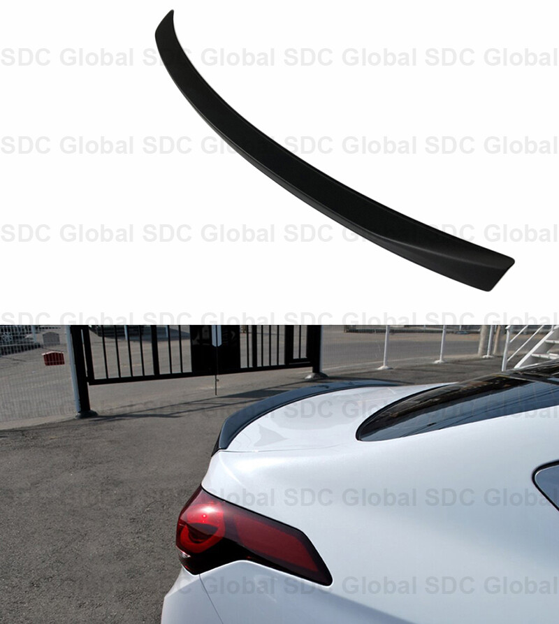 Image 1 - M&amp;amp;S ABS Trunk Lip Spoiler [Matte Black] for Genesis G80 2017~2020 *USA Stock*