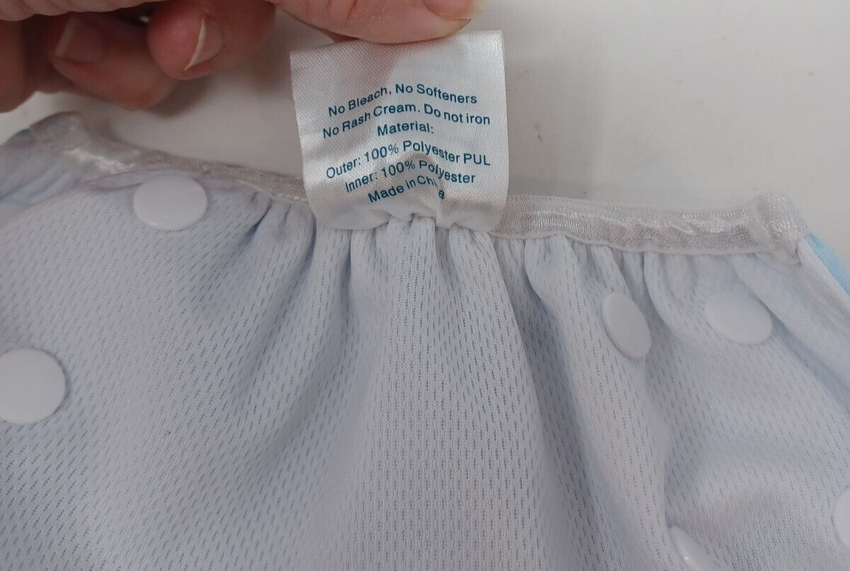 Alva Baby Boys Swim Diapers One Size Small - Set of 2 - Reusable - Whales Boats