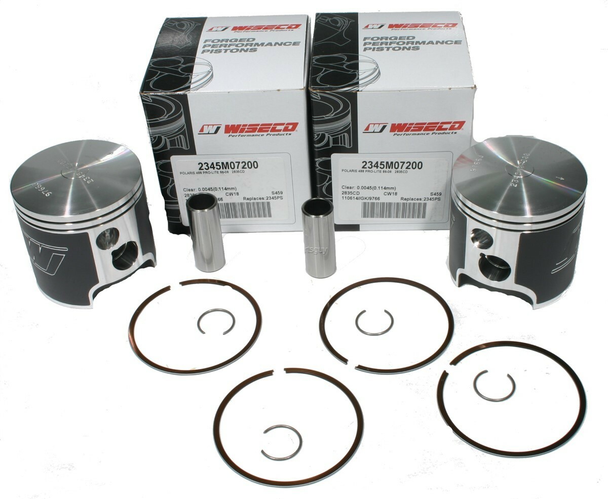 Wiseco 2417M07300 Wiseco Polaris 550 Indy 550 99-19 ProLite 2874KD Piston Kit main image 0
