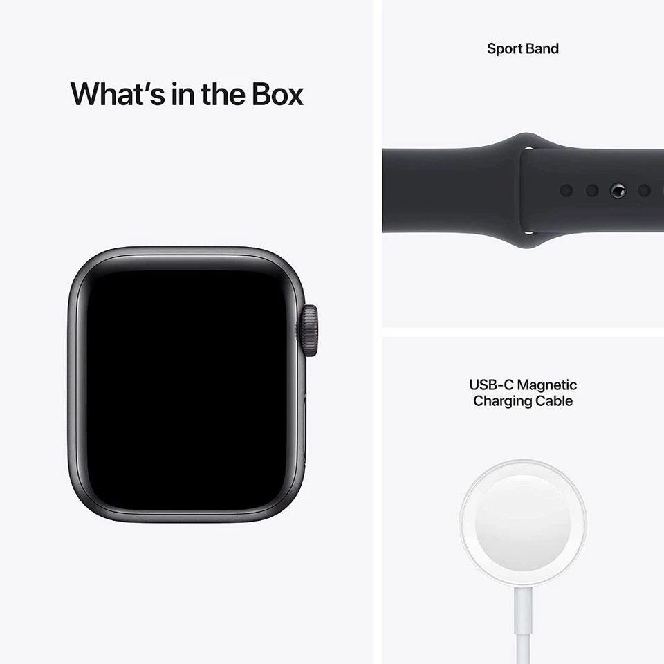 Apple Watch Series 5 44mm Space Gray Aluminum (GPS + Cellular) *Brand New in Box - Image 3 of 4