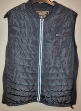 Heated Vest Outdoor XL Black Heated Apparel USB Battery Kit