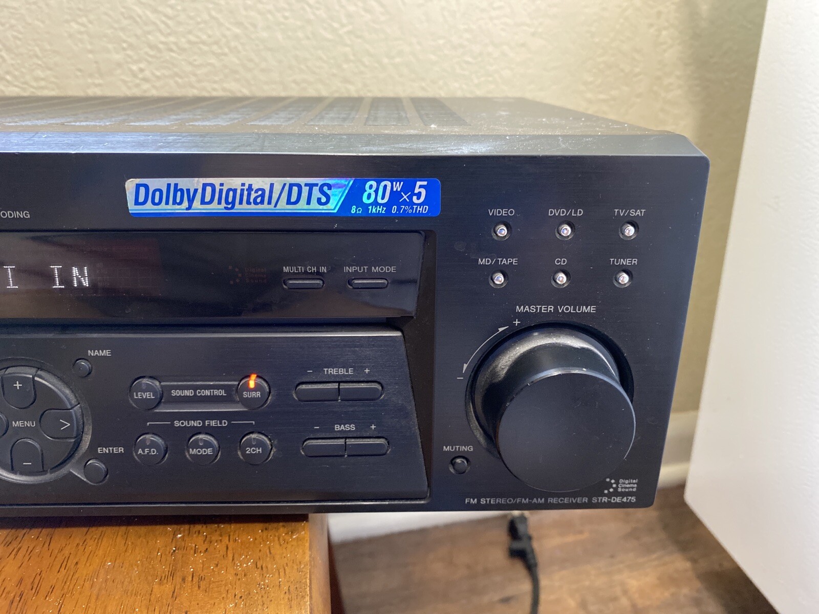 sony str de475 subwoofer